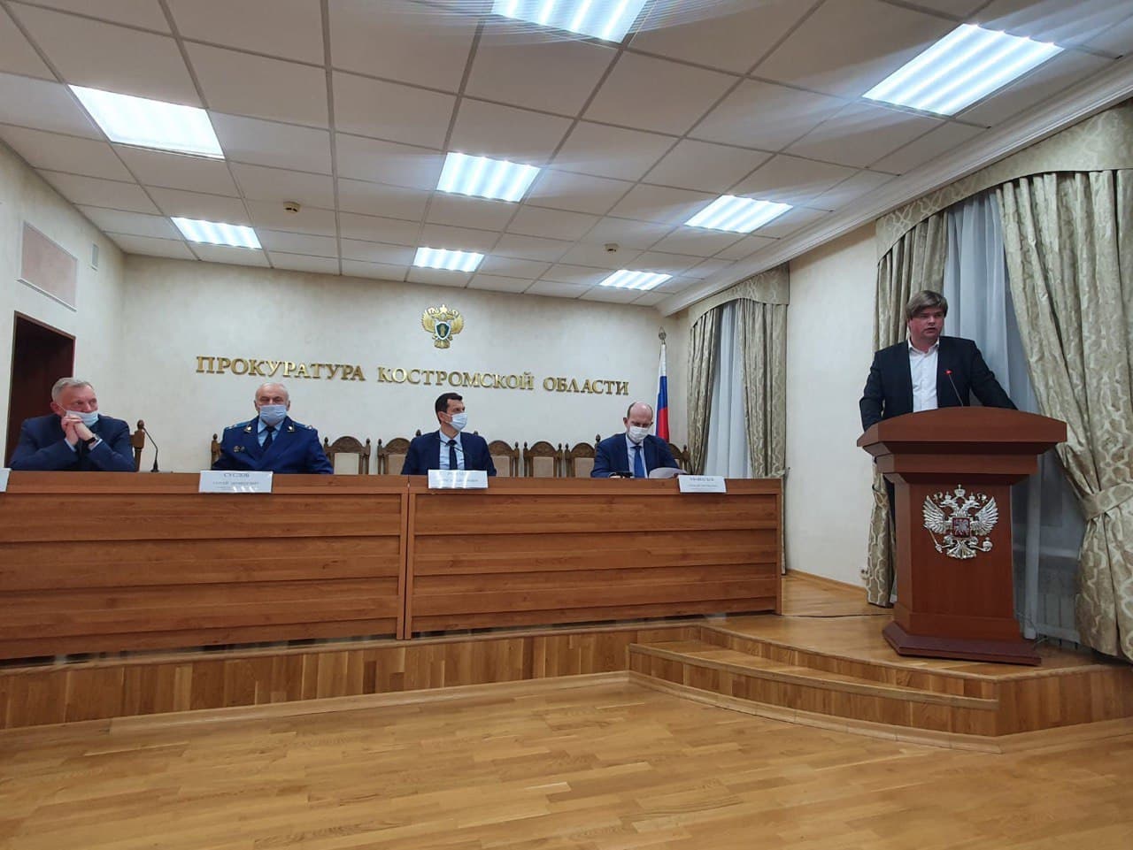 Заседание Общественного совета по защите малого и среднего бизнеса при прокуратуре Костромской области