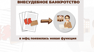 Внесудебное банкротство через МФЦ