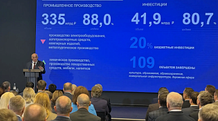 Губернатор на экономическом форуме огласил инвестиционное послание.